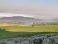 Town of Osoyoos in the morning