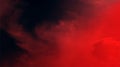 Smoky clouds black red color mixture effects texture background wallpaper. Royalty Free Stock Photo