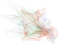 Smoky line art illustrations background abstract, artistic texture. Messy, backdrop, repeat & color.