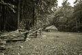 Smoky Mountain Cabin Royalty Free Stock Photo