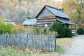 Smoky Mountain Pioneer Farm House Royalty Free Stock Photo
