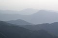 Smoky mountain ridges