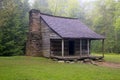 Smoky Mountain Rustic Cabin Royalty Free Stock Photo