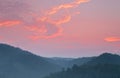 Smoky Mountain sunrise Royalty Free Stock Photo