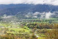 Smoky Mountain Valley Rural Community Royalty Free Stock Photo