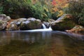 Smoky Mountain waterfall Royalty Free Stock Photo