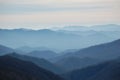 Smoky Mountain Winter Sunset