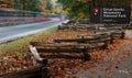 Smoky Mountains Enterance Royalty Free Stock Photo