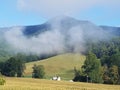 Smoky Mountains North Carolina above Maggie valley nc Royalty Free Stock Photo