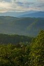 Smoky Mountains Sunset Royalty Free Stock Photo