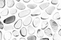 Smoky quartz rare stones texture on white light background Royalty Free Stock Photo
