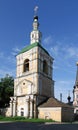 The building of the bell tower of the former Nizhne-Nikolskaya church