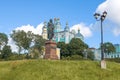 A view of the monument to the Russian commander, Field Marshal Kutuzov. Smolensk