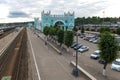 View of the railway station of the city of Smolensk