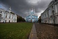 Smolny Cathedral - Orthodox church Royalty Free Stock Photo