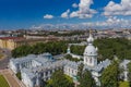 Smolny cathedral - Saint-Petersburg Russia Royalty Free Stock Photo