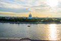 Smolny Convent or Smolny Convent of the Resurrection. Baroque style Orthodox Cathedral, St. Petersburg Russia Royalty Free Stock Photo