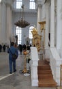 Smolny Convent or Smolny Convent of the Resurrection is located on Ploschad Rastrelli