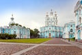 Smolny Convent. St. Petersburg.City landscape