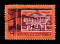 The Smolny Institute building in Leningrad, series, circa 1969