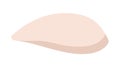 Smooth Abstract Cloud or Soft Shape, Design Element, vector design Generative AI Royalty Free Stock Photo