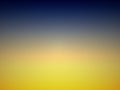 Smooth abstract dark blue to light orange gradient blur background.