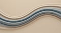 mooth, abstract pattern featuring undulating lines in beige and blue tones. The Royalty Free Stock Photo