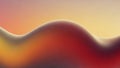 Smooth Abstract Wave Form With Warm Orange Red And Yellow Gradient Colors background blend Royalty Free Stock Photo
