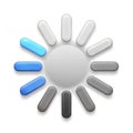 Smooth animated loading spinner