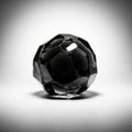 Subtle shadows around the base accentuating the sphere s form and Royalty Free Stock Photo
