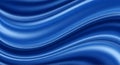 Smooth Blue Abstract Wave Texture with Gentle Motion Royalty Free Stock Photo