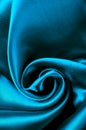 Smooth blue Satin Royalty Free Stock Photo