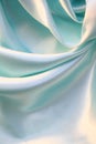 Smooth blue satin background Royalty Free Stock Photo