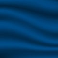 Smooth blue silky background. Material