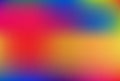 Smooth and blurry rainbow gradient mesh drawing.