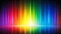smooth bright glowing spectrum gradient abstract Generative AI