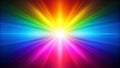 smooth bright glowing spectrum gradient abstract Generative AI