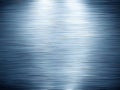 Smooth Brushed Metal Texture With Horizontal Lines Reflecting Light For Industrial Backgrounds. Royalty Free Stock Photo