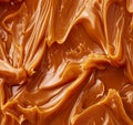 Smooth caramel texture background