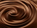 Smooth chocolate background