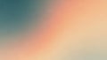 Smooth Color Gradient Background with Subtle Textured Blend Abstract Teal Peach Beige Shades Royalty Free Stock Photo