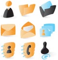 Smooth contacts icons