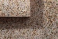 Two layers of granite with shadow Royalty Free Stock Photo