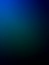 A smooth, dark gradient transitioning from a vibrant deep blue at the to a deep teal and finally to black at the bottom, creating Royalty Free Stock Photo