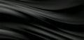 Smooth elegant black satin texture abstract background. Luxurious background design