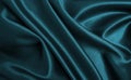 Smooth elegant blue silk or satin luxury cloth texture as abstract background. Luxurious Christmas background or New Year Royalty Free Stock Photo