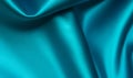 Smooth elegant blue silk or satin luxury cloth texture as abstract background. Luxurious background design Royalty Free Stock Photo