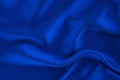 Blue silk background Royalty Free Stock Photo