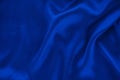 Blue silk background Royalty Free Stock Photo