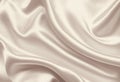 Smooth elegant golden silk as wedding background. In Sepia toned Royalty Free Stock Photo
